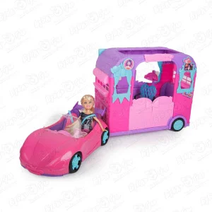 Кукла Sparkle Girlz на автомобиле с бьюти-салоном