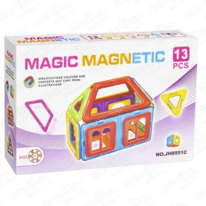Конструктор Magic Magnetic магнитный 3D 13дет c 3лет