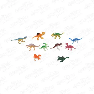 Набор фигурки динозавров Animal World 10шт