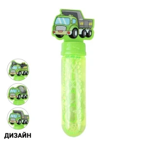 Фото для Мыльные пузыри Lanson Toys Строительная машина 35мл 14см в ассортименте