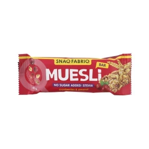 Фото для Батончик SNAQ FABRIQ Muesli клюква арахис 40г