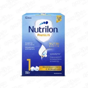Фото для Смесь Nutrilon Premium1 молочная 350г с 0мес БЗМЖ