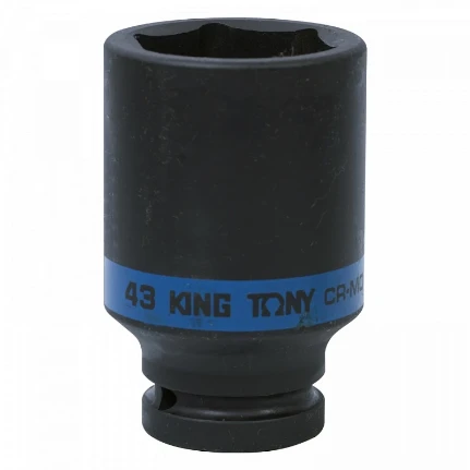 Фото для Головка торцевая ударная глубокая шестигранная 3/4", 43мм, KING TONY 643543M