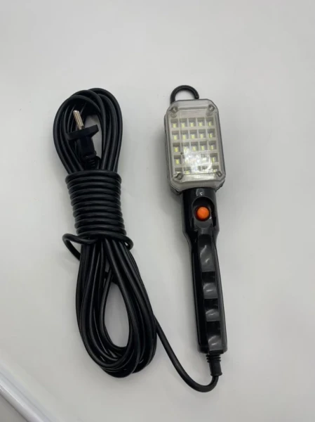 Фото для Лампа переносная светодиодная (светильник ручной) 25LED 220V 5 метров БЕТА 200-003