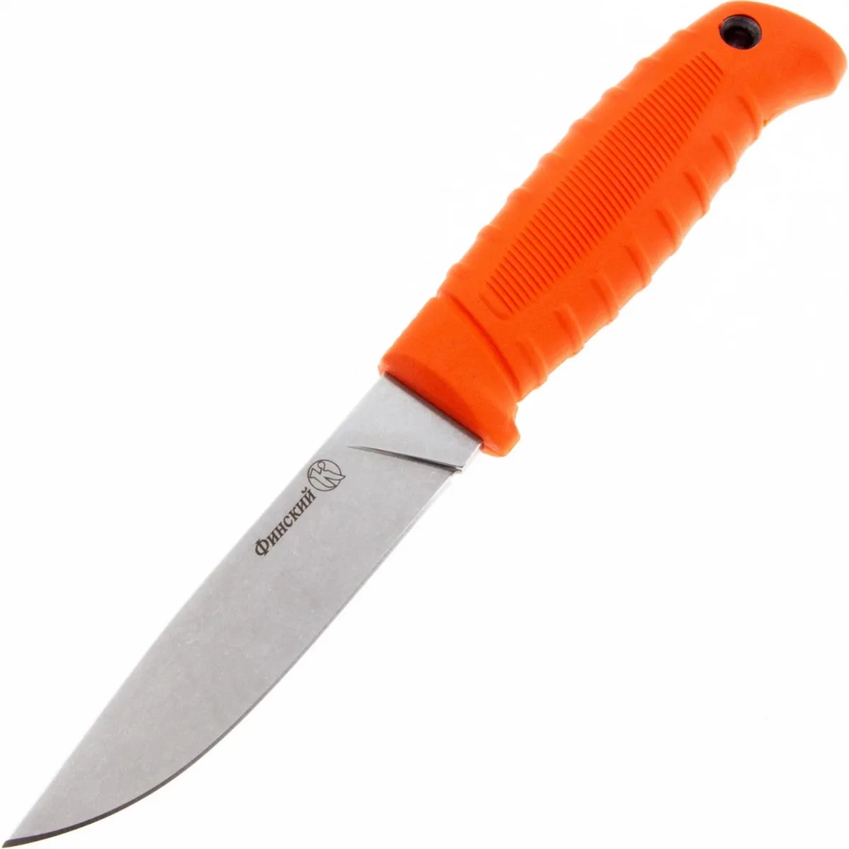 Нож Кизляр "Финский" (эластон) цв. оранжевый 015308/03253