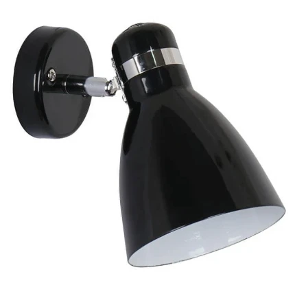 Фото для Бра Arte Lamp A5049AP-1BK спот