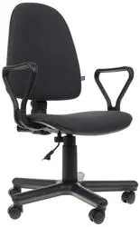 Кресло офисное NOWY STYL Prestige GTP RU C-38 серый 