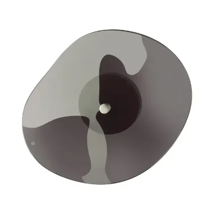 Светильник настенный L-VISON никель черный,стекло FLUENT