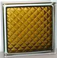 Стеклоблок Инка бронзовый 190*190*80 Glass Block