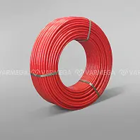 Труба PE-RT красная, для теплого пола, EVOH, D16 (200м) VARMEGA