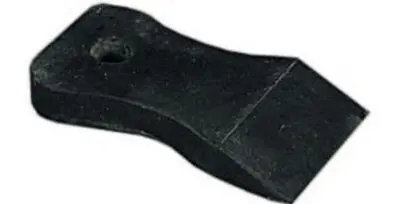Шпатель резиновый черный 80 мм