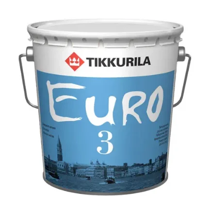 Фото для TIKKURILA Краска "Euro Matt 3" основа А 0,9 л