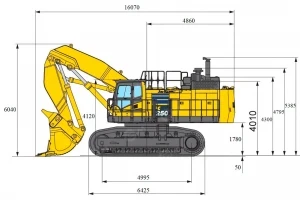 Фото для Гусеничный экскаватор VIGRUS PC1250-11R