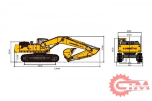 Фото для Гусеничный экскаватор LONKING CDM 6490