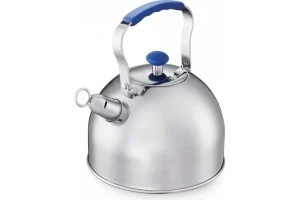 Фото для Чайник н/ст 3,0 л Regent inox Linea TEA со свистком 1/8