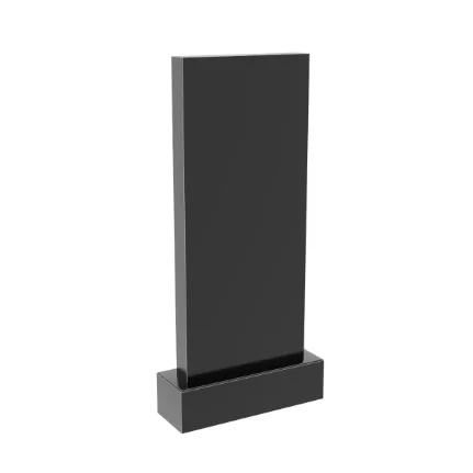 Комплект Прямого памятника (1100*550*70), черный