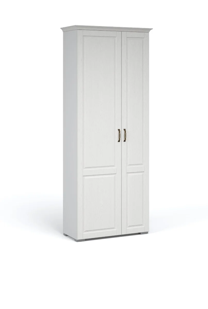 Шкаф 2-х дверный Лацио П (Белое дерево)