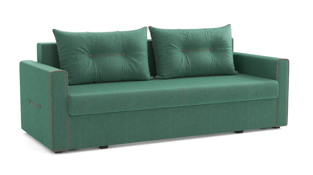 Фото для Диван-кровать Оригами (Жаккард тесла грин/Жаккард тесла корица)