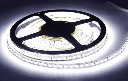 Фото для 15 0029 Лента светодиодная СОВ, 2400 LED. 12V. 70W\5м, 8мм, IP20, нейтральный белый AQ
