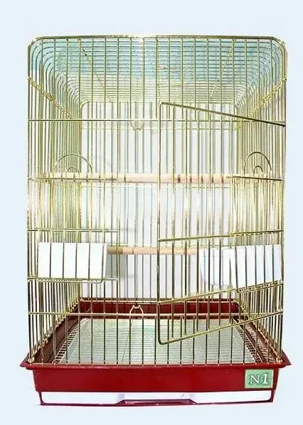 Золотая клетка для птиц