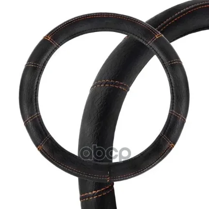 Фото для Оплетка На Руль Skyway Top-3m Черно/Оранжевая Экокожа S01102051 Skyway арт. S01102051