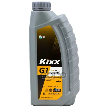 Фото для Kixx Масло Моторное 0w30 Sn/Cf 1l Kixx G1 Синтетика