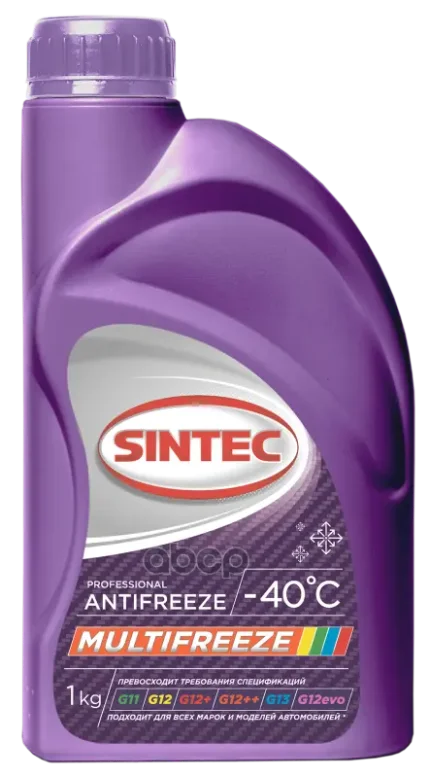 Фото для Антифриз 1кг (-40) Sintec Multi Freeze SINTEC арт. 800533