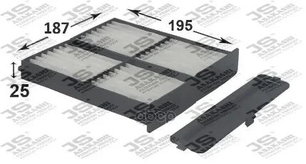 Фото для Фильтр Салона Ac-301j Js Asakashi Ac-301j JS Asakashi арт. AC-301J