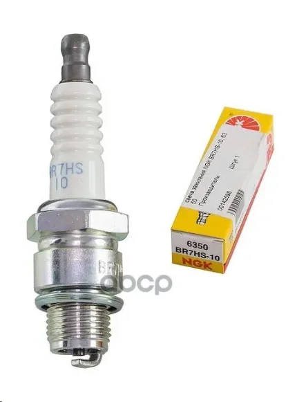 Фото для Свеча Зажигания Br7hs-10 Ngk 6350 Фиксированная Контактная Гайка NGK арт. 6350