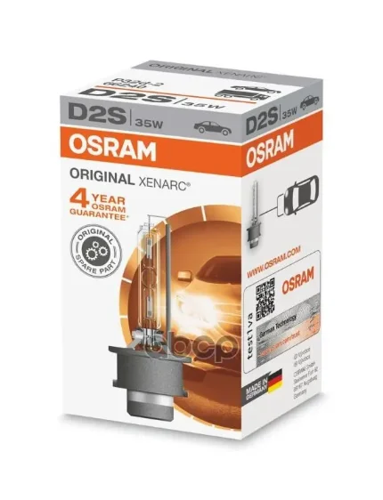 Фото для А/Лампа D2s 35w P32d-3 Osram 66240 (Ксенон) Osram арт. 66240