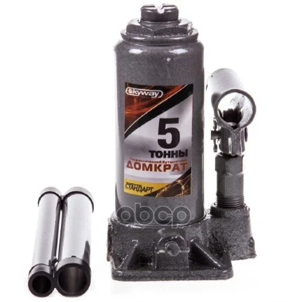 Фото для Домкрат 6 Т Гидравлический Бутылочный 175-345 Мм S01804023 Skyway арт. S01804023