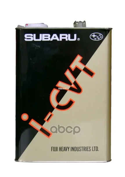 Фото для Жидкость Трансмиссионная Cvt Su I-Cvtf 4л K0415-Ya090 SUBARU арт. K0415-YA090
