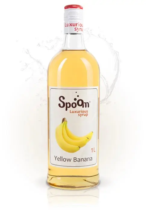 Сироп-наполнитель Spoom банан желтый, 1 л.