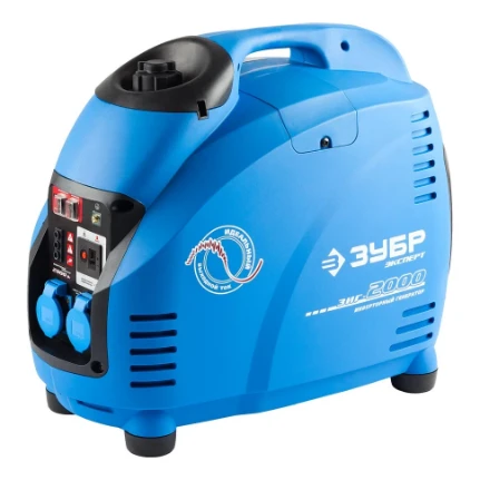 Фото для Генератор 2,0 кВт бензиновый, инверторный 220 v - Зубр Профи