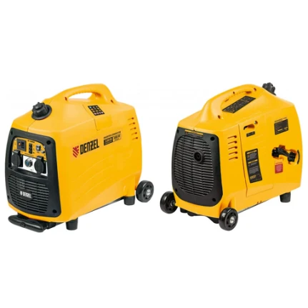 Фото для Генератор 3,2 кВт, бензиновый, инверторный 230В, 6.0л, электростартер - Denzel