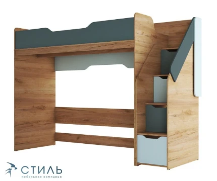 Фото для Кровать-чердак 0.8 Rich КР-001