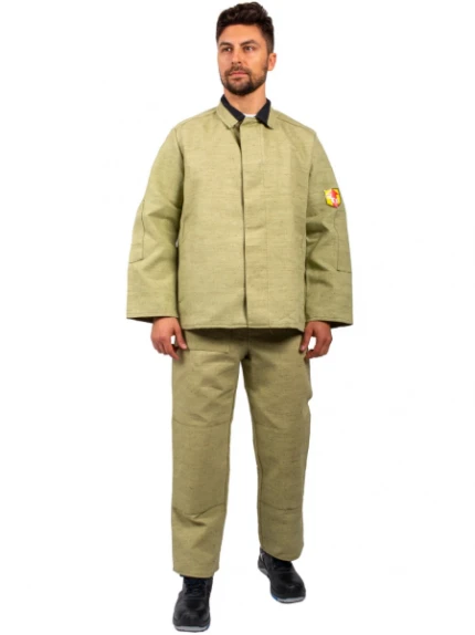 Фото для Костюм сварщика тк.брезент пл. 480гр. кв.м М