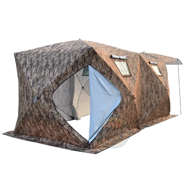 Фото для Палатка Куб CONDOR зимняя утепленная 4,4 х 2,2 х 2,15