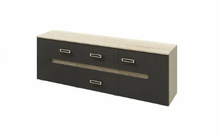 Фото для Ким Тумба ТВ (Графит софт , Сонома) МИФ