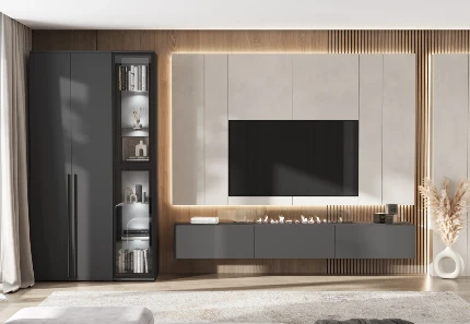 Фото для Норд Тумба навесная 800 (Графит, Графит) МИФ