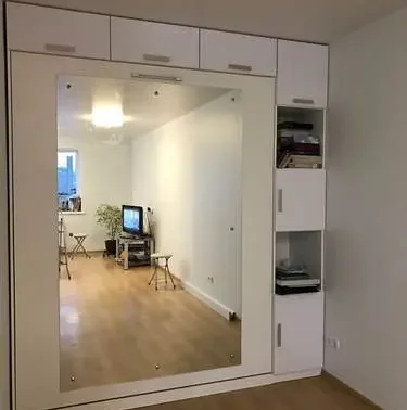 Встраиваемый шкаф-купе под интерьер комнаты изготовление