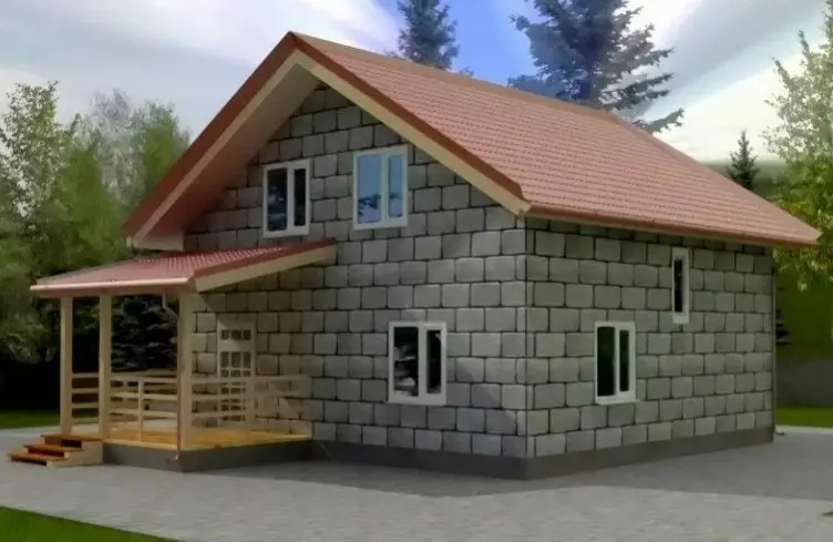 Дома из блоков - строительство