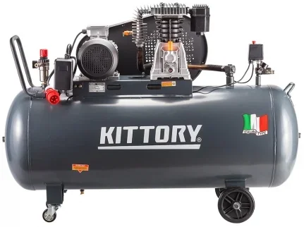 Компрессор Kittory KAC-400/90S3 с ременной передачей