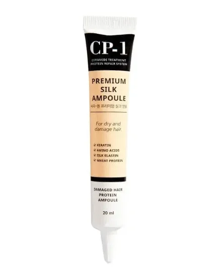 Несмываемая сыворотка для волос с протеинами шелка CP-1 Premium Silk Ampoule,20 мл  