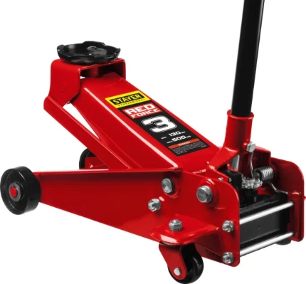 Фото для STAYER F-30 RED FORCE, 3 т, 130 - 350 мм, подкатной домкрат с высоким подъемом для СТО, Professional (43150-3)