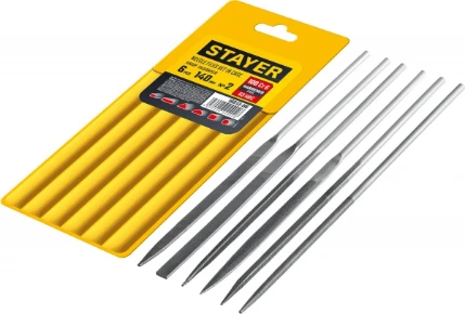Фото для STAYER 6 шт, 140 мм, в чехле, набор надфилей (16013-H6)