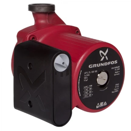 Фото для Насос циркуляционный Grundfos UPS 25-100