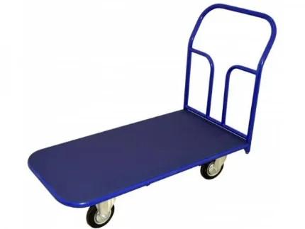 Фото для Тележка платформенная ТП-П 100 с резиновым покрытием (500х800) (без колес)