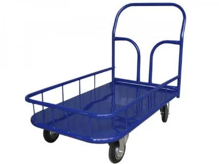 Фото для Тележка платформенная ТП-Б 500 с бортами (700х1200) (без колес)