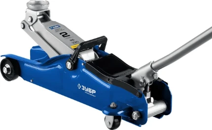 Фото для ЗУБР Т-35, 2 т, 85 - 330 мм, подкатной домкрат с низким подхватом, Профессионал (43056-2)